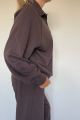 Damski dres w brązowym kolorze